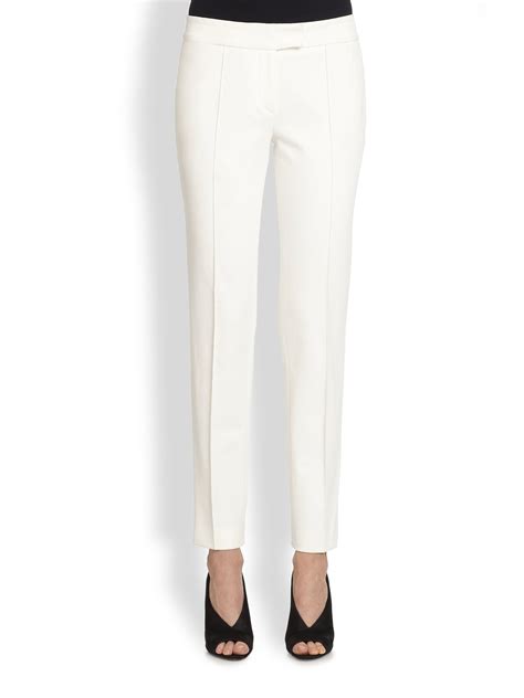 burberry white pants front pockets|burberry pants for women.